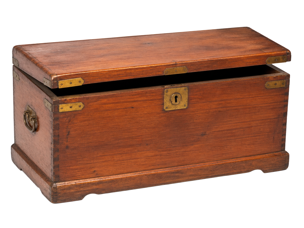 An old cedar memory chest